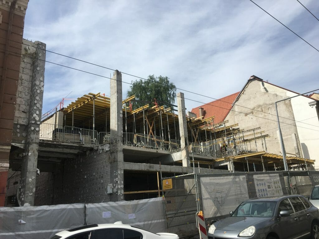 Gallery 4A (J. Basanavičiaus g. 4A) - Multi apartment - construction photos