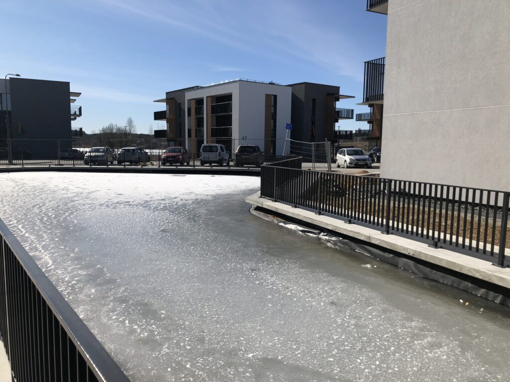 Gilužio rivjera 5 etapas (Gilužio g. 47, 55, 63) - Multi apartment - construction photos