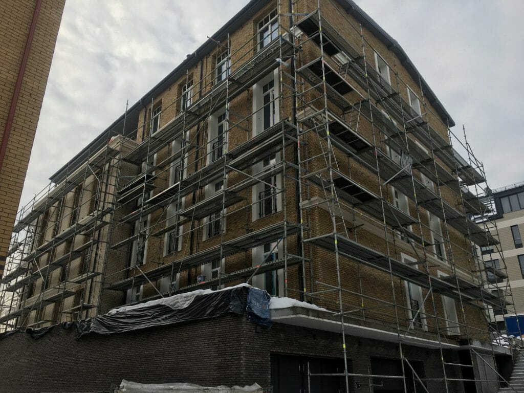 Mindaugo rezidencija (Mindaugo g. 12A) - Multi apartment - construction photos