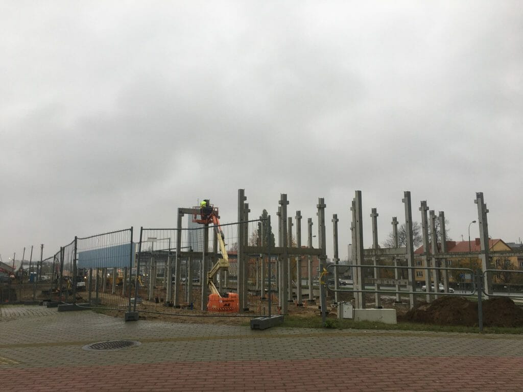 AINAVA plovykla (Minijos g. 96) - Car wash - construction photos