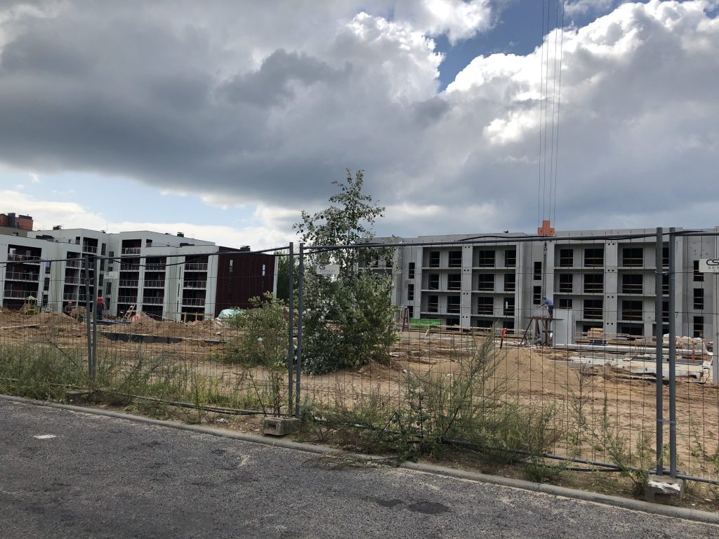 Naujoji Pilaitė 12 kvartalas (Tolminkiemio g. 37) - Multi apartment - construction photos