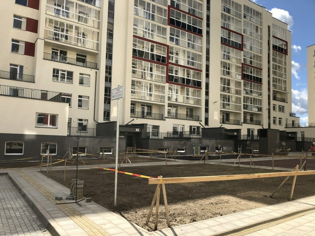 Leičių kiemas 2 etapas (Leičių g. 11) - Multi apartment - construction photos