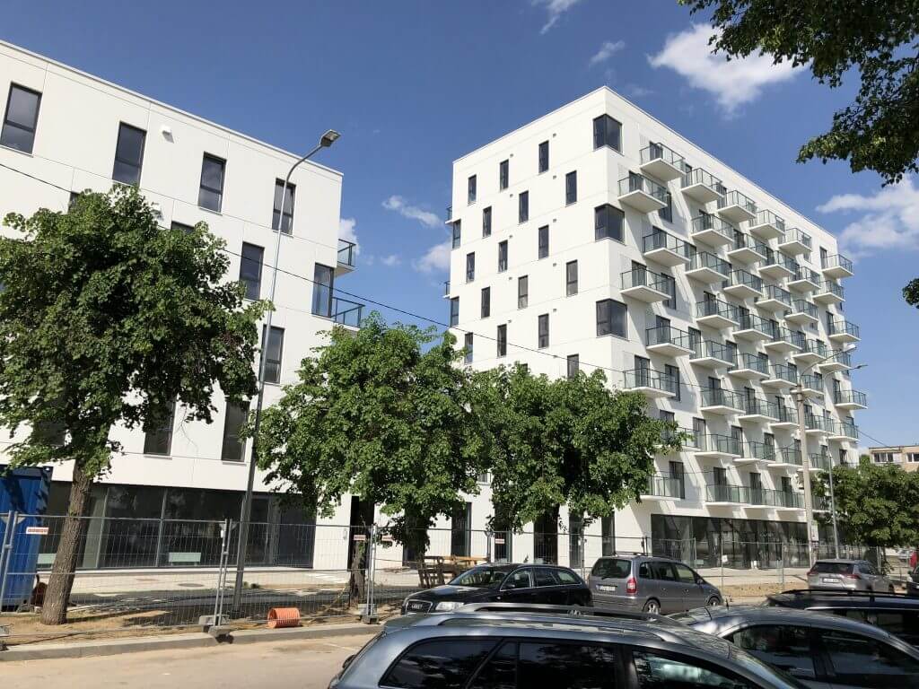 Birželio namai (Birželio 23-iosios g. 10A, Statybininkų g. 1) - Multi apartment - construction photos