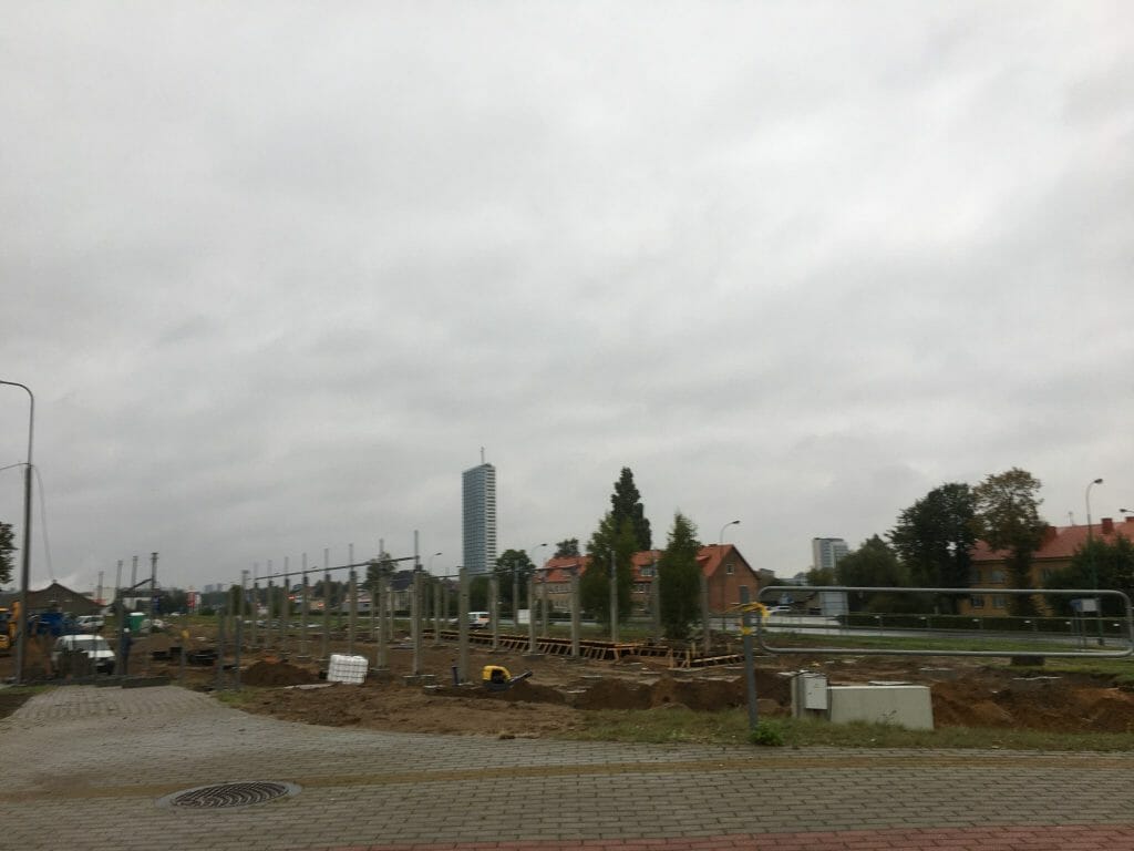 AINAVA plovykla (Minijos g. 96) - Car wash - construction photos