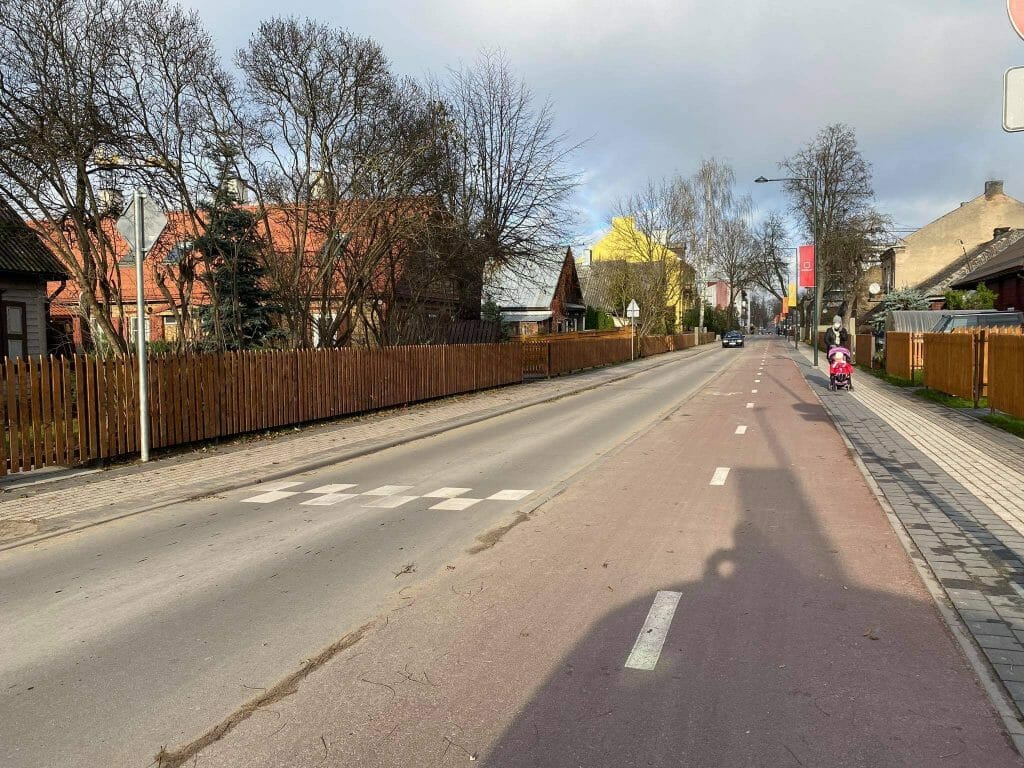 Giedraičių ir S. Fino g. (Giedraičių g.) - Bike path, Street - construction photos