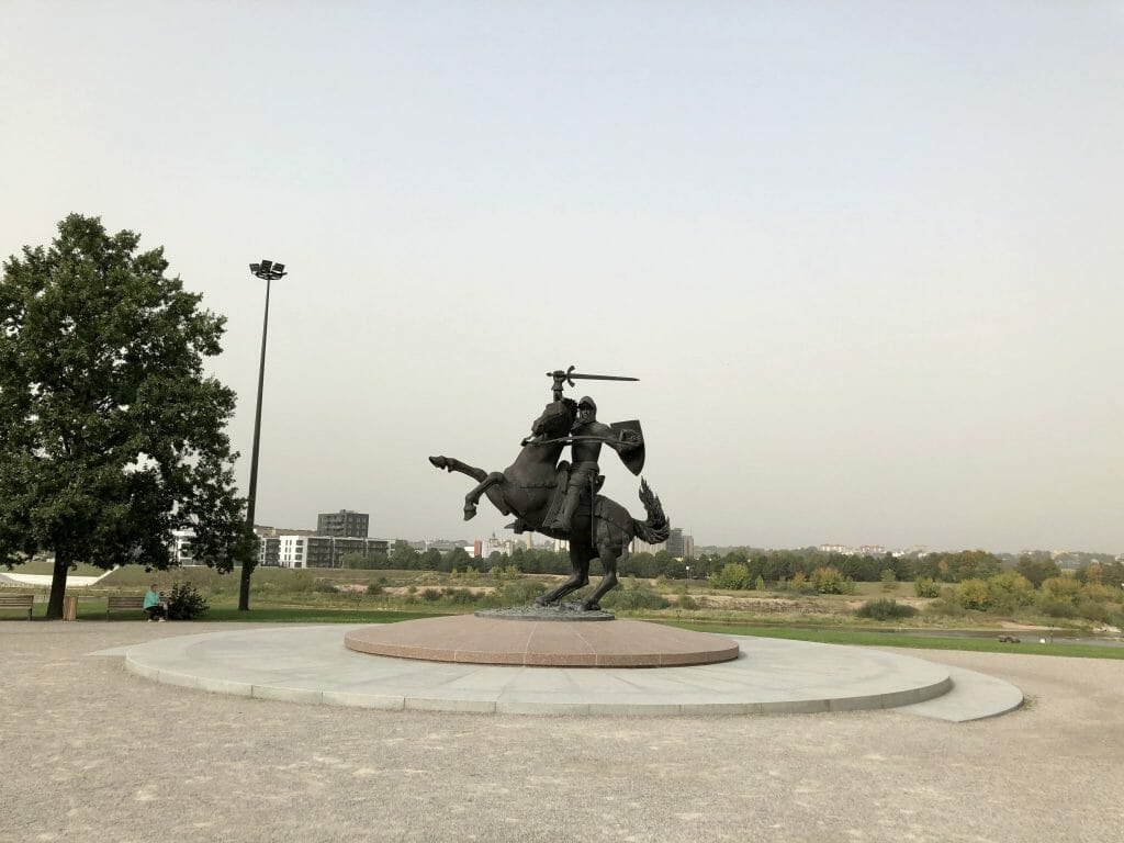 Santakos parkas (Prieplaukos krant.) - Park - construction photos