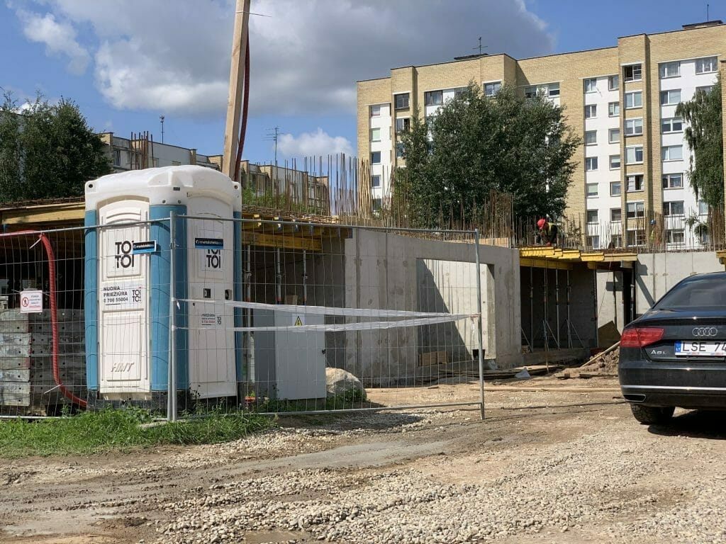 Du žaibai (Žaibo g. 14A) - Multi apartment - construction photos