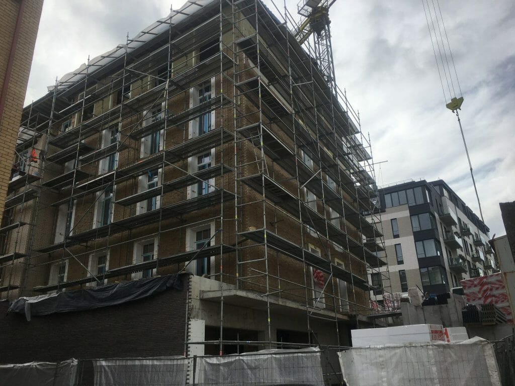 Mindaugo rezidencija (Mindaugo g. 12A) - Multi apartment - construction photos