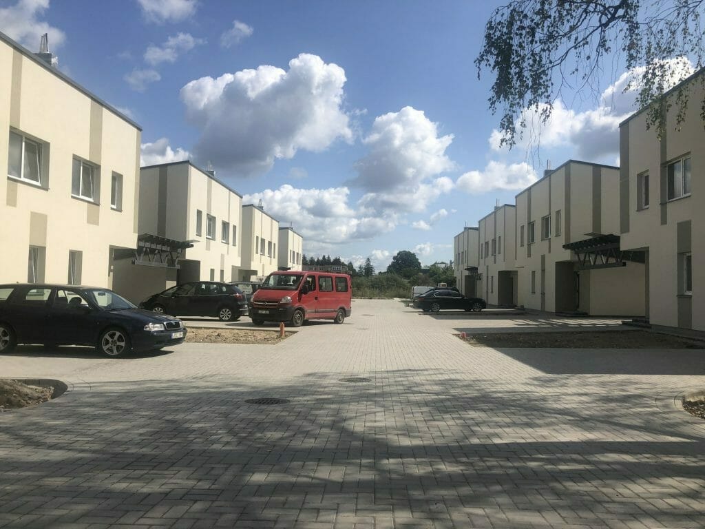 Saulės skg. 1, 2, 5, 6 (Saulės skg. 1, 2, 5, 6) - Row housing - construction photos