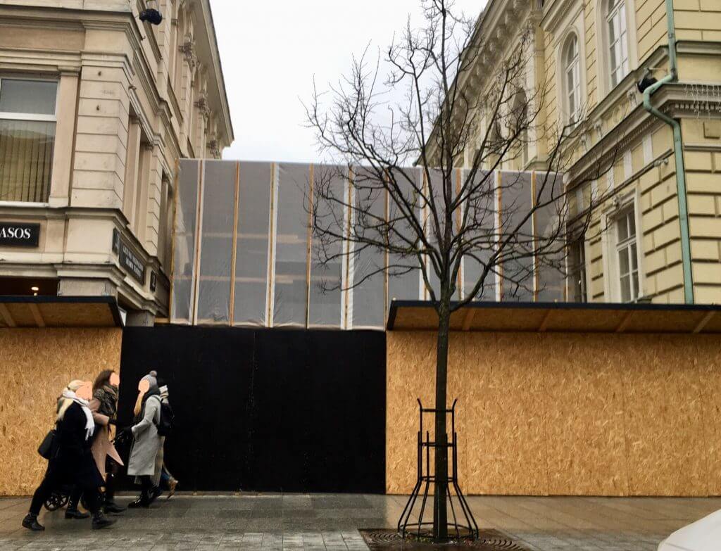 Lietuvos nacionalinis dramos teatras (Gedimino pr. 4) - Cultural center - construction photos