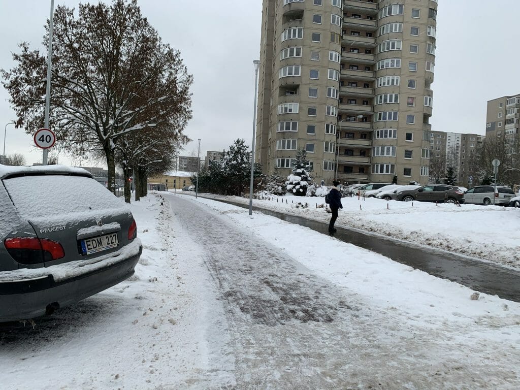 S. Stanevičiaus g. dviračių takas (S. Stanevičiaus g.) - Bike path - construction photos