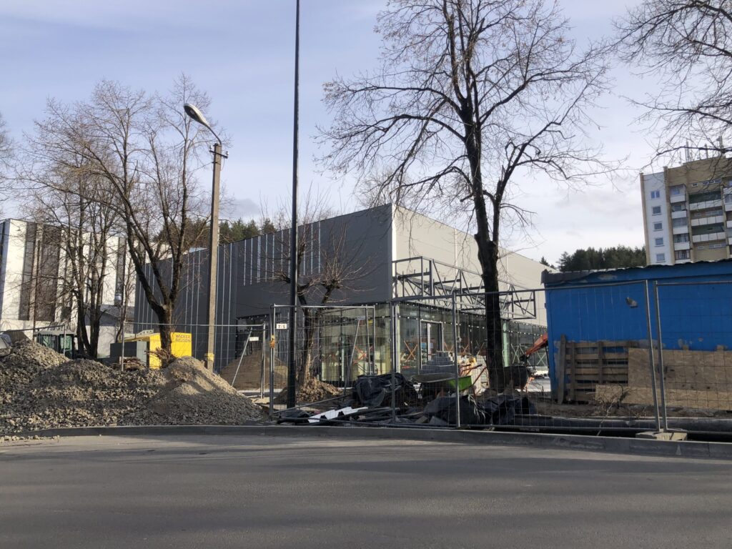 Maxima Keramikų g. 4 (Keramikų g. 4) - Food store - construction photos