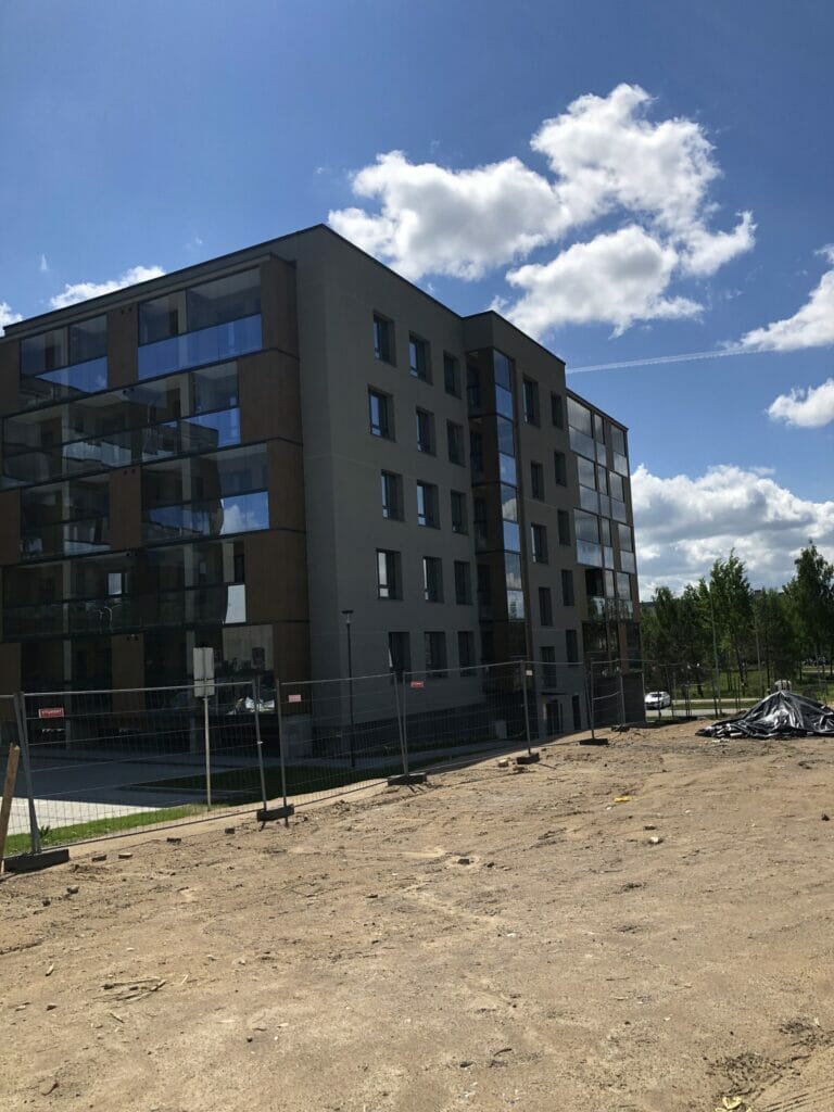 Martyno namai 2 (M. Mažvydo g. 25, 27, L. Rėzos al. 6) - Multi apartment - construction photos