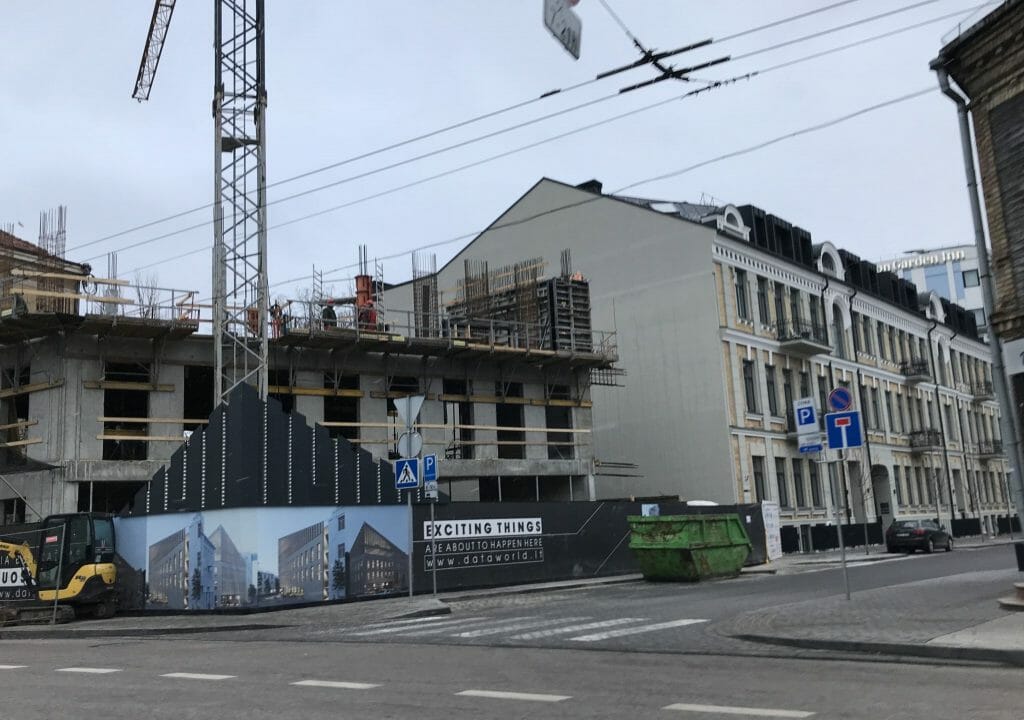 Office Boutique (Dainavos g. 7) - Office center - construction photos