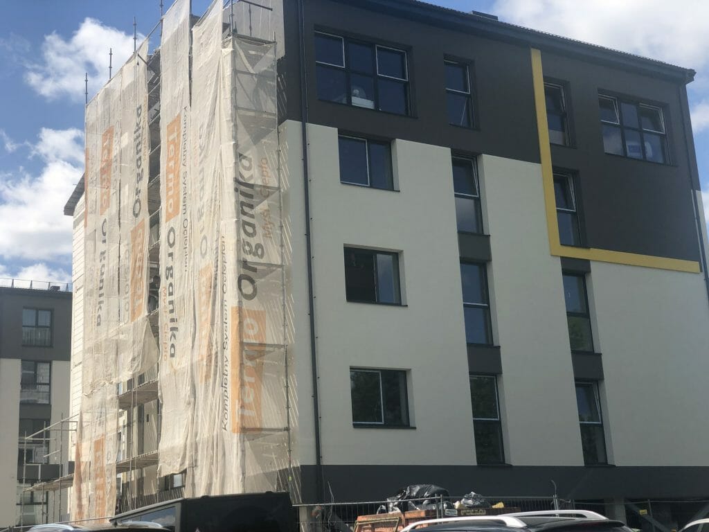Skandea (Pasimatymo aklg. 17) - Korterelamu - ehituse fotod