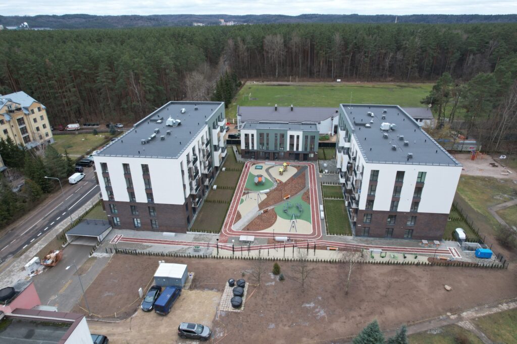 Būk čia (Bukčių g. 6) - Multi apartment - construction photos