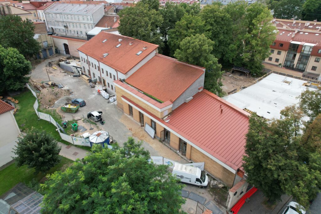 Lietuvos teatro, muzikos ir kino muziejaus plėtra (Vilniaus g. 41B) - Museum - construction photos