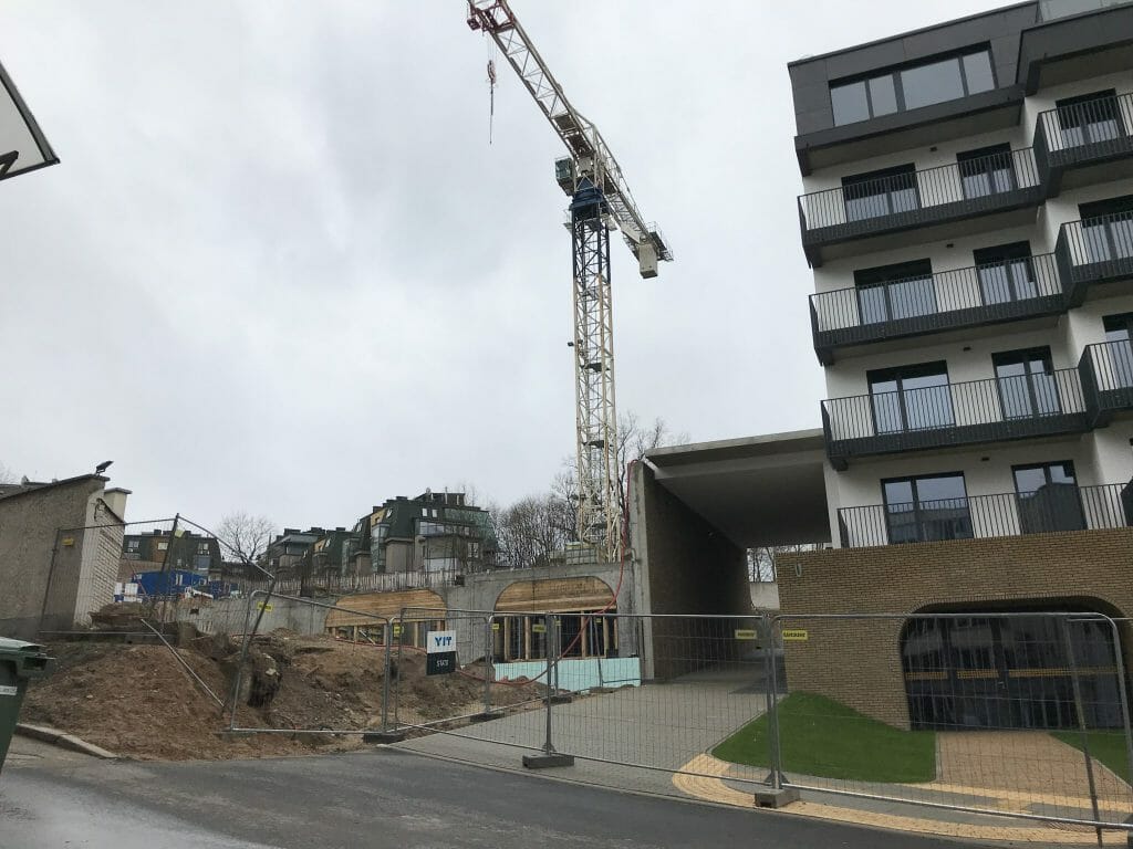 Matau Vilnių 2 etapas (Aludarių g. 7) - Daudzdzīvokļu nams - būvdarbu attēli