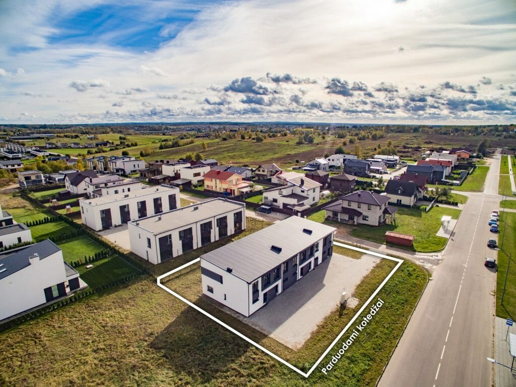 Airių namai Airių g. 8 (Airių g. 8) - Row housing - visualization