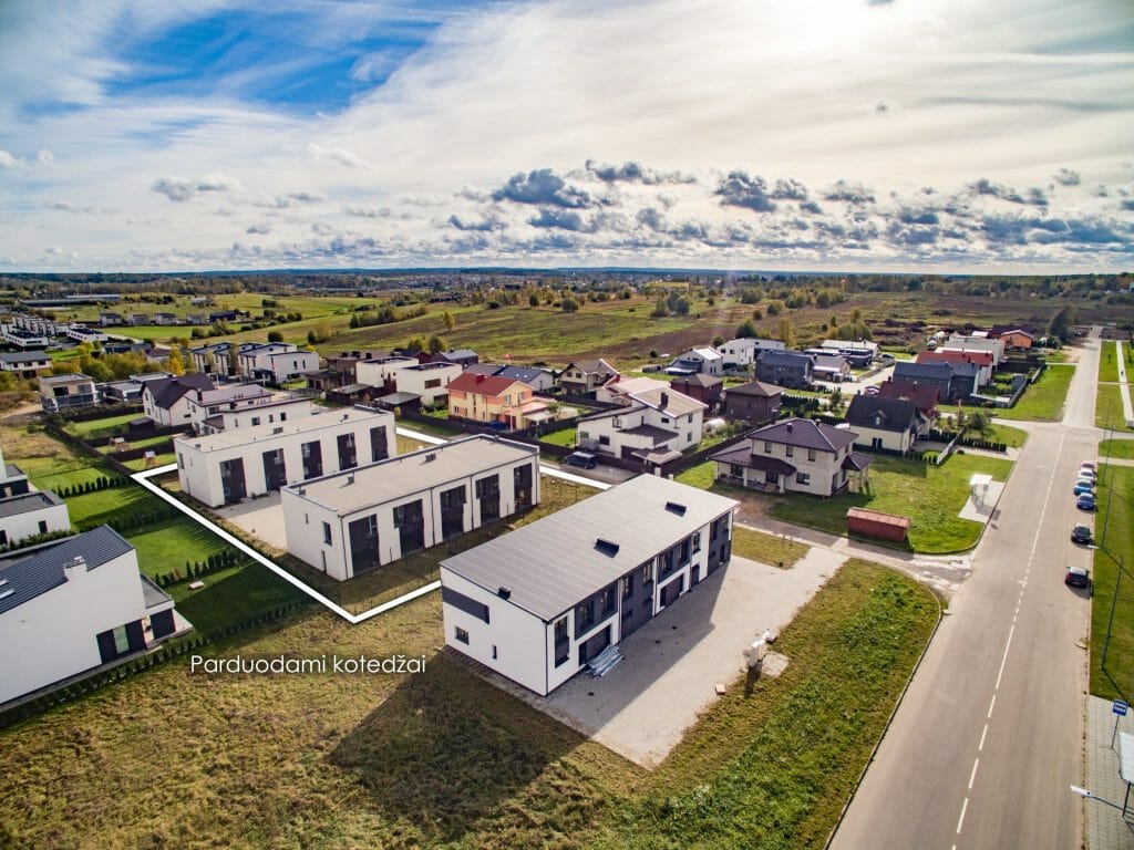 Airių namai Airių g. 10, 12 (Airių g. 10, 12) - Row housing - construction photos