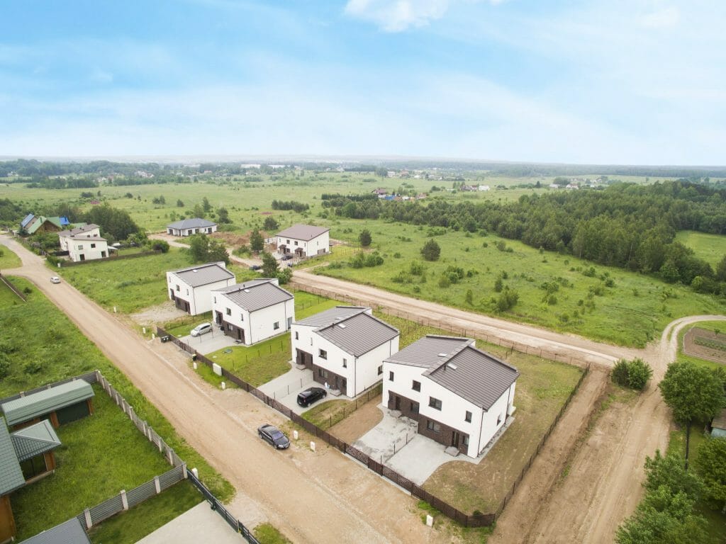 Sebastijoniškių g. 10, 10A, 12, 12A (Sebastijoniškių g. 10, 10A, 12, 12A) - Rindu mājas - vizualizācija