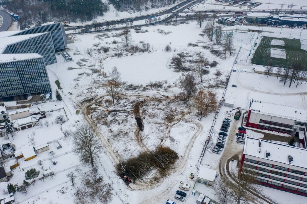 Japoniškas sodas "Taku-Soku-En" (Linkmenų g. 2A) - Park - construction photos