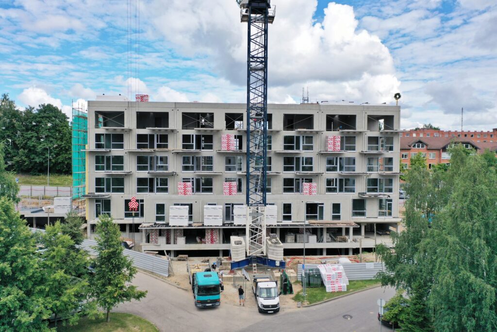 Kapsų 19A (Kapsų g. 19A) - Multi apartment - construction photos