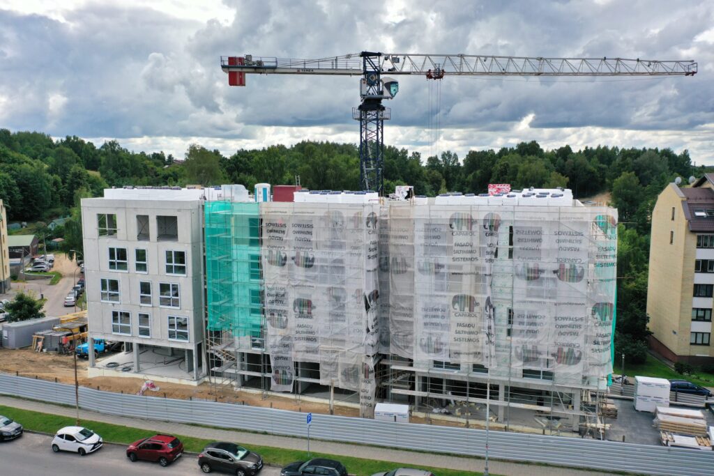 Kapsų 19A (Kapsų g. 19A) - Multi apartment - construction photos