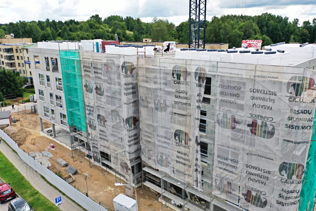 Kapsų 19A (Kapsų g. 19A) - Multi apartment - construction photos