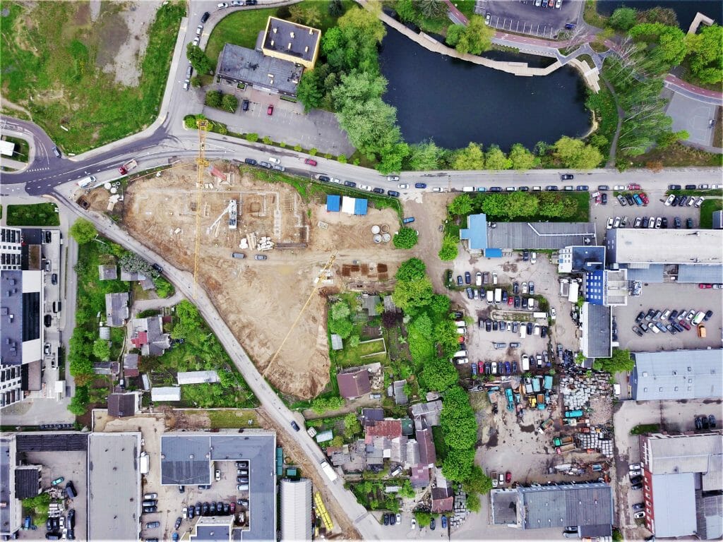 LINK TEN (Linkmenų g. 19) - Multi apartment - construction photos