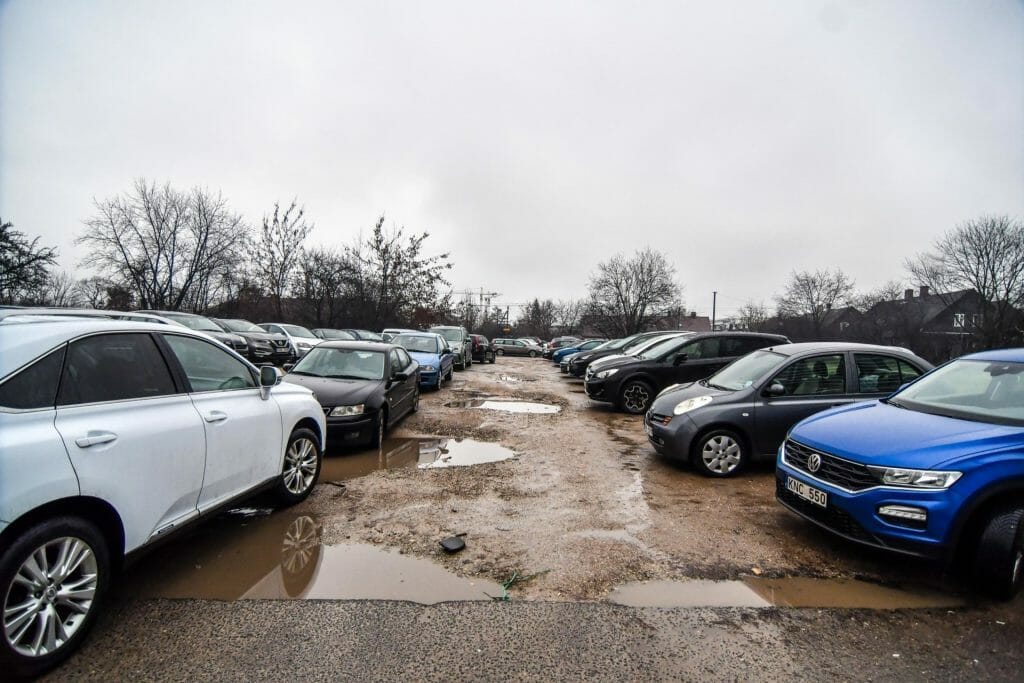 Kernavės g. (Kernavės g.) - Bike path, Street - construction photos