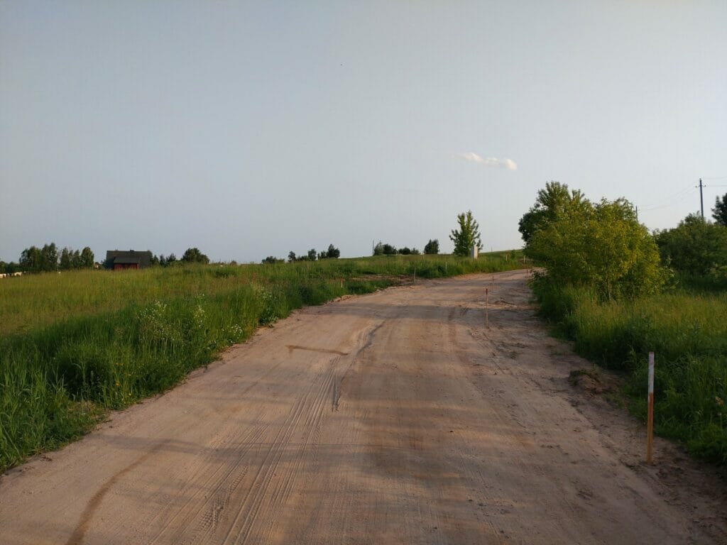 Privažiavimo kelias nuo Juodojo kel. iki Juodasis kel. 79N (Juodasis kel.) - Road - construction photos