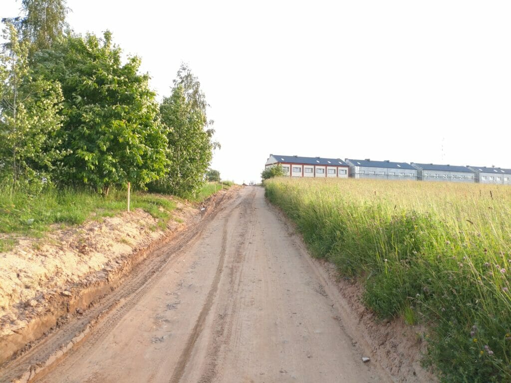 Privažiavimo kelias nuo Juodojo kel. iki Juodasis kel. 79N (Juodasis kel.) - Road - construction photos