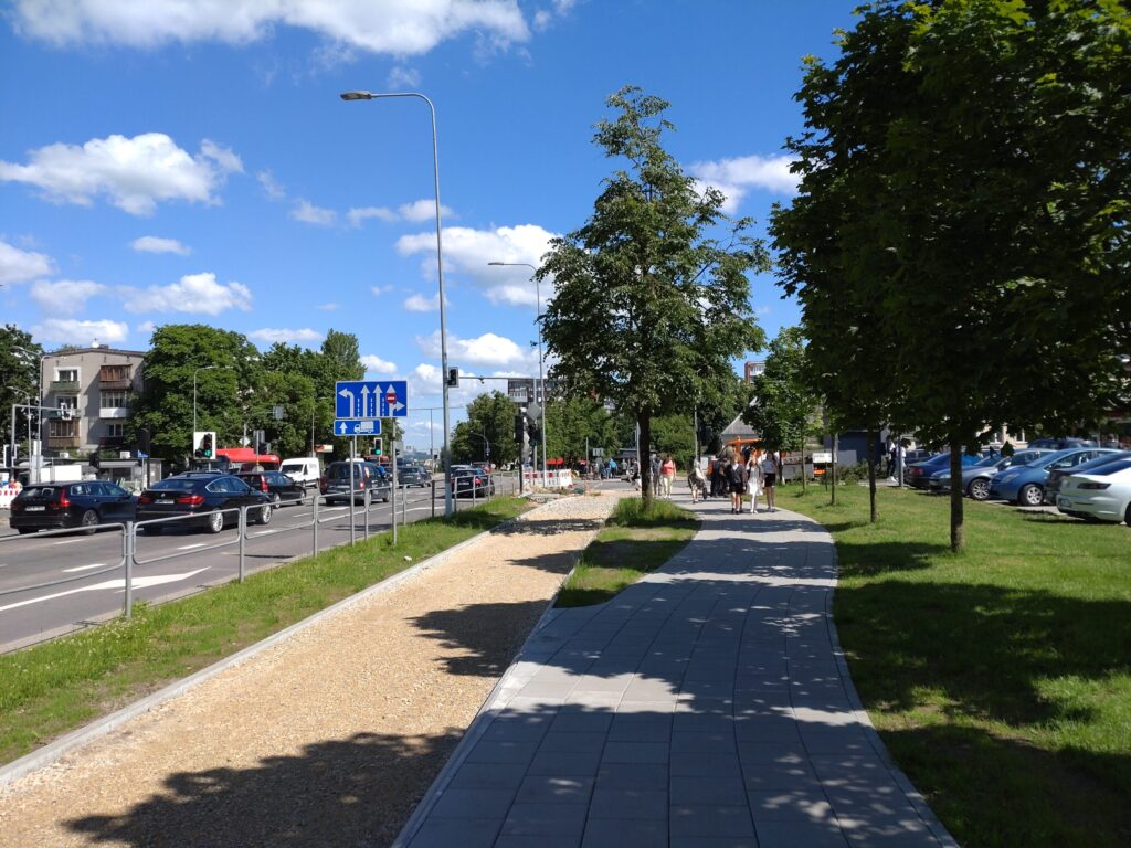 Dariaus ir Girėno g. dviračių takas (Dariaus ir Girėno g.) - Bike path - construction photos