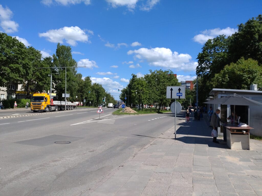 Dariaus ir Girėno g. dviračių takas (Dariaus ir Girėno g.) - Bike path - construction photos