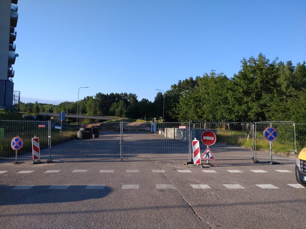 Smalinės g. tęsinys (Smalinės g.) - Bike path, Street - construction photos