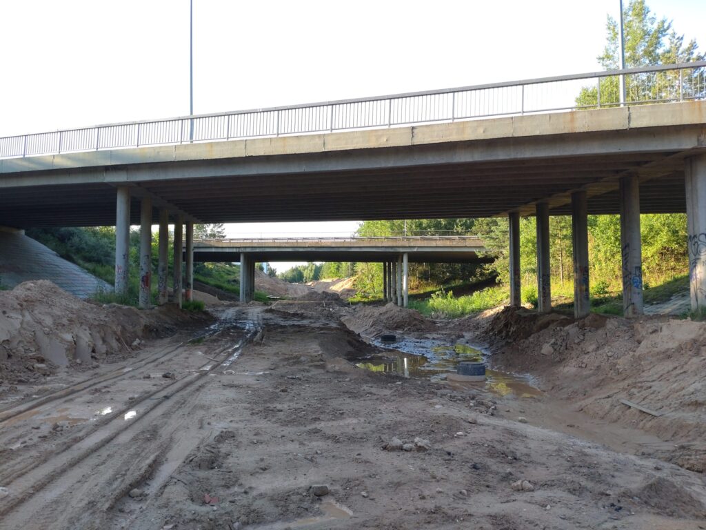 Smalinės g. tęsinys (Smalinės g.) - Bike path, Street - construction photos