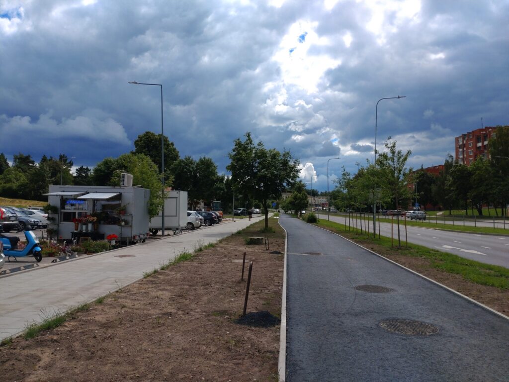 Jeruzalės g. ir Kalvarijų g. dviračių takas (Jeruzalės g., Kalvarijų g.) - Bike path - construction photos