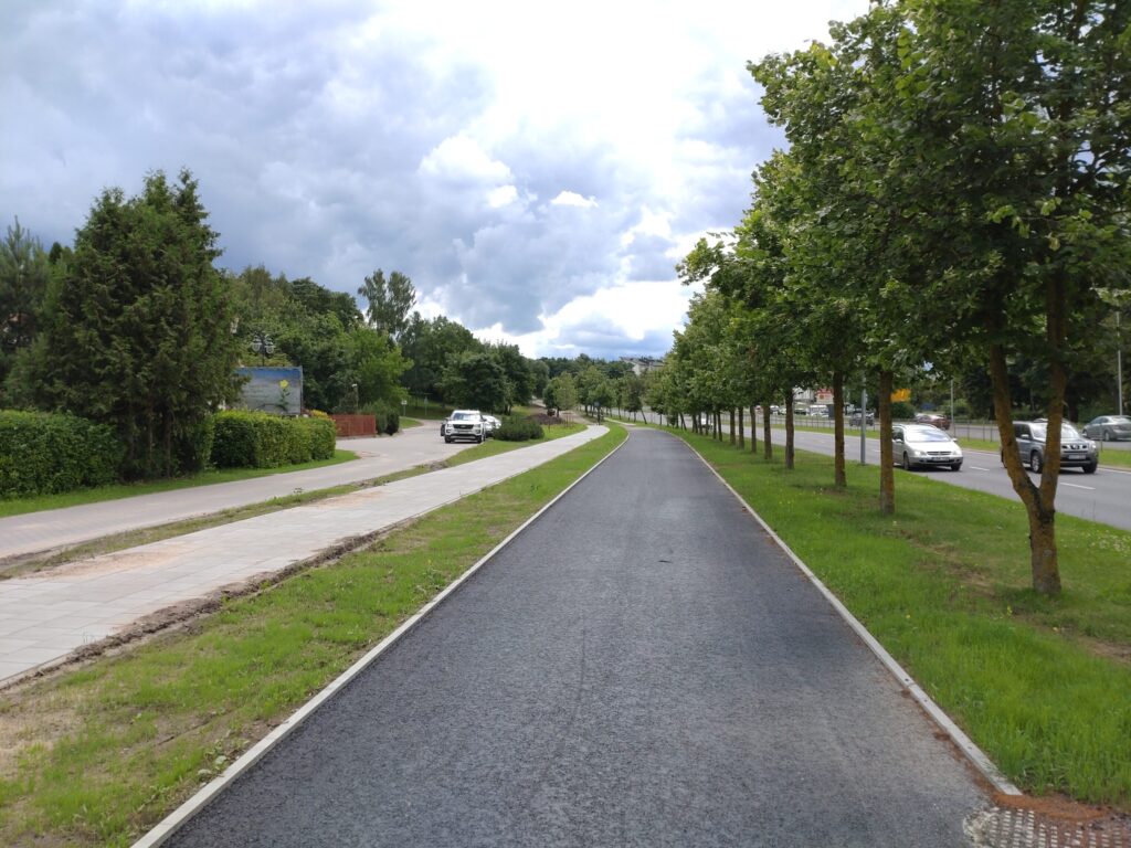 Jeruzalės g. ir Kalvarijų g. dviračių takas (Jeruzalės g., Kalvarijų g.) - Bike path - construction photos