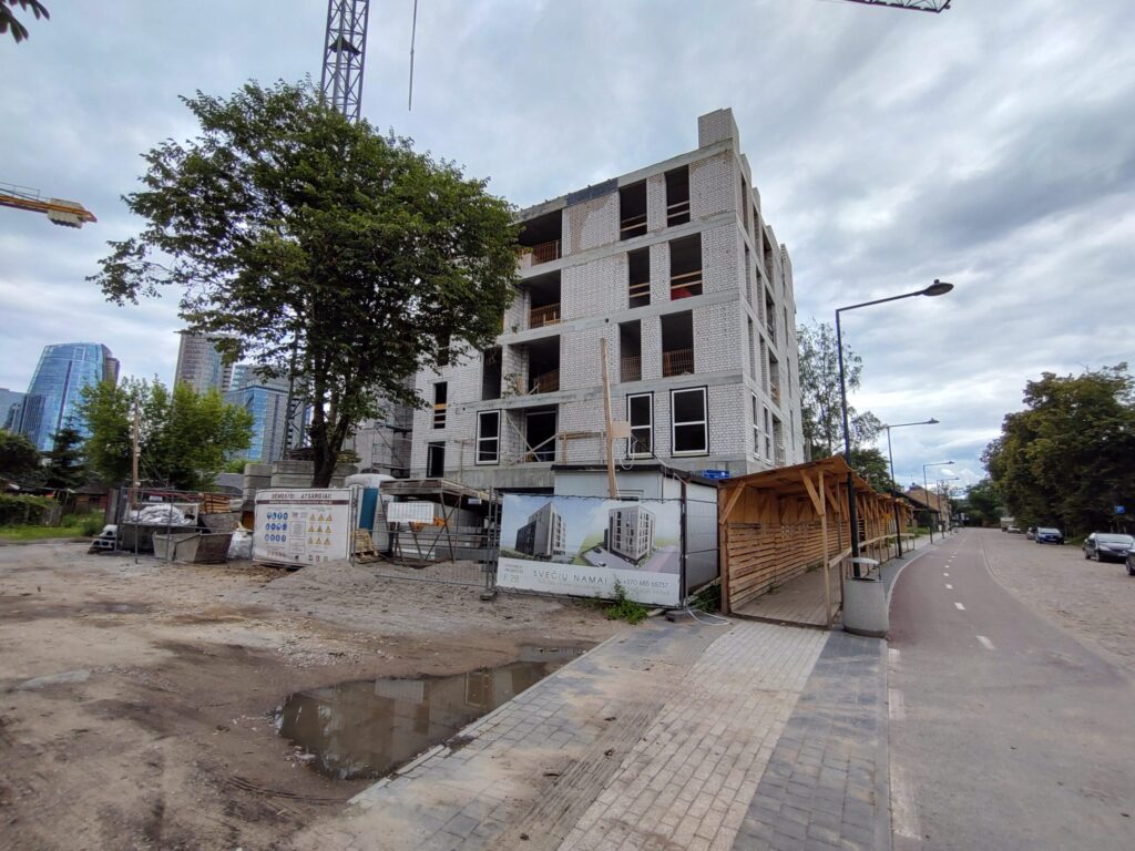 Fino namai (S. Fino g. 2B) - Multi apartment - construction photos