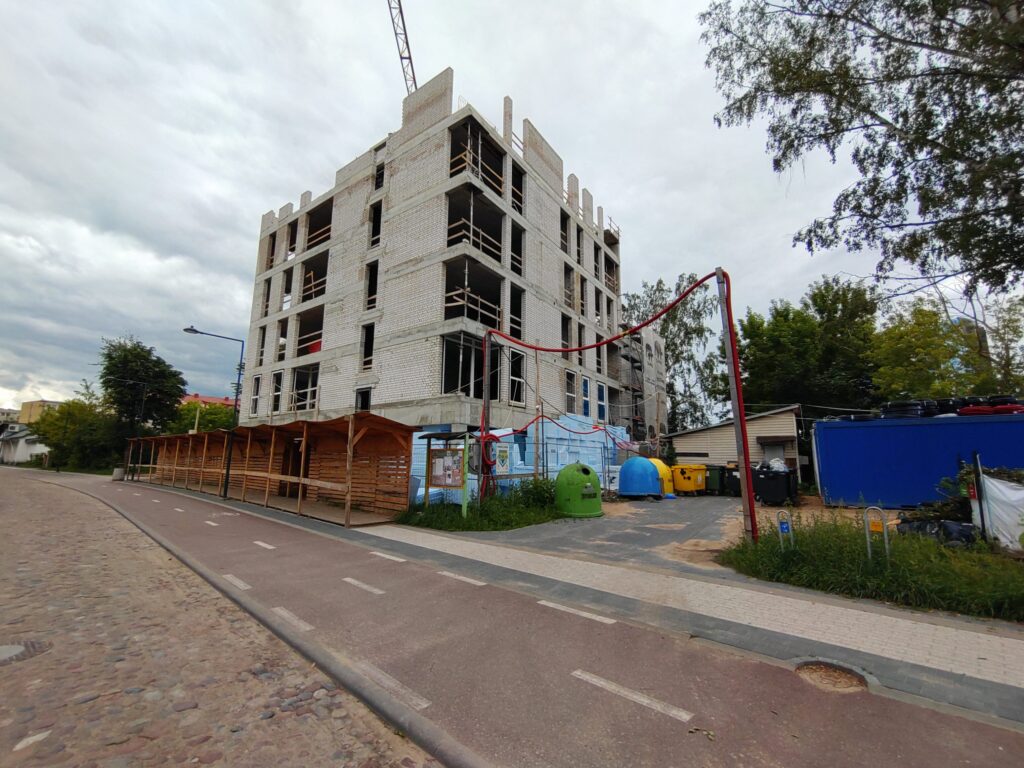 Fino namai (S. Fino g. 2B) - Multi apartment - construction photos