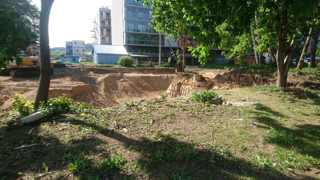 Kernavės aveniu (Kernavės g. 4) - Multi apartment - construction photos