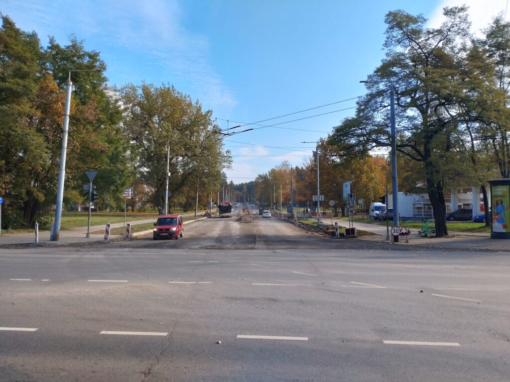 Saulėtekio al. pertvarkymas (Saulėtekio al.) - Street - construction photos