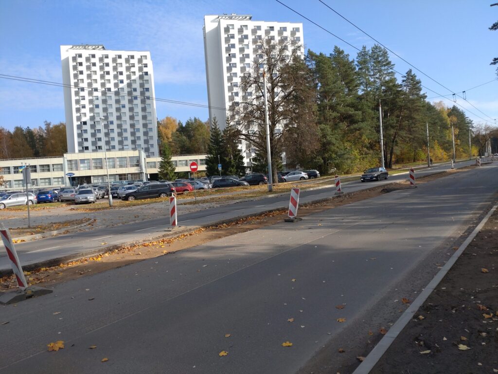 Saulėtekio al. pertvarkymas (Saulėtekio al.) - Street - construction photos