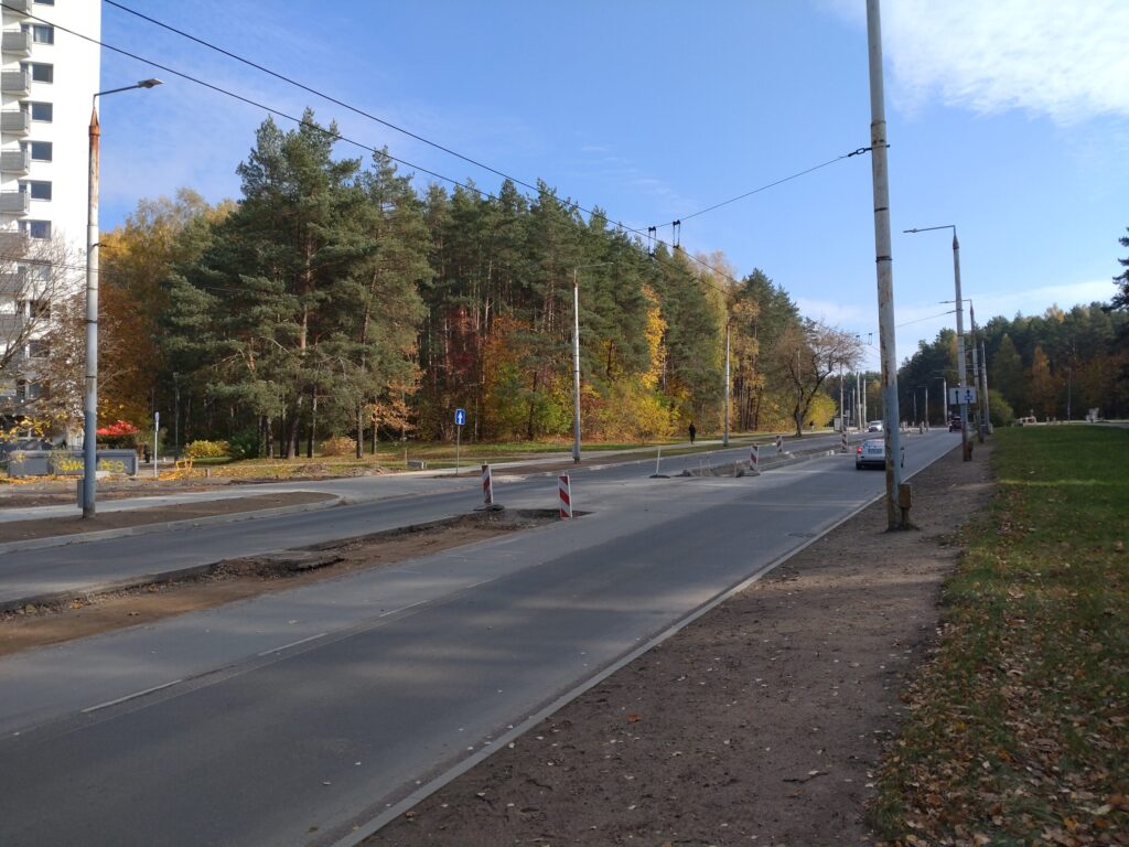 Saulėtekio al. pertvarkymas (Saulėtekio al.) - Street - construction photos