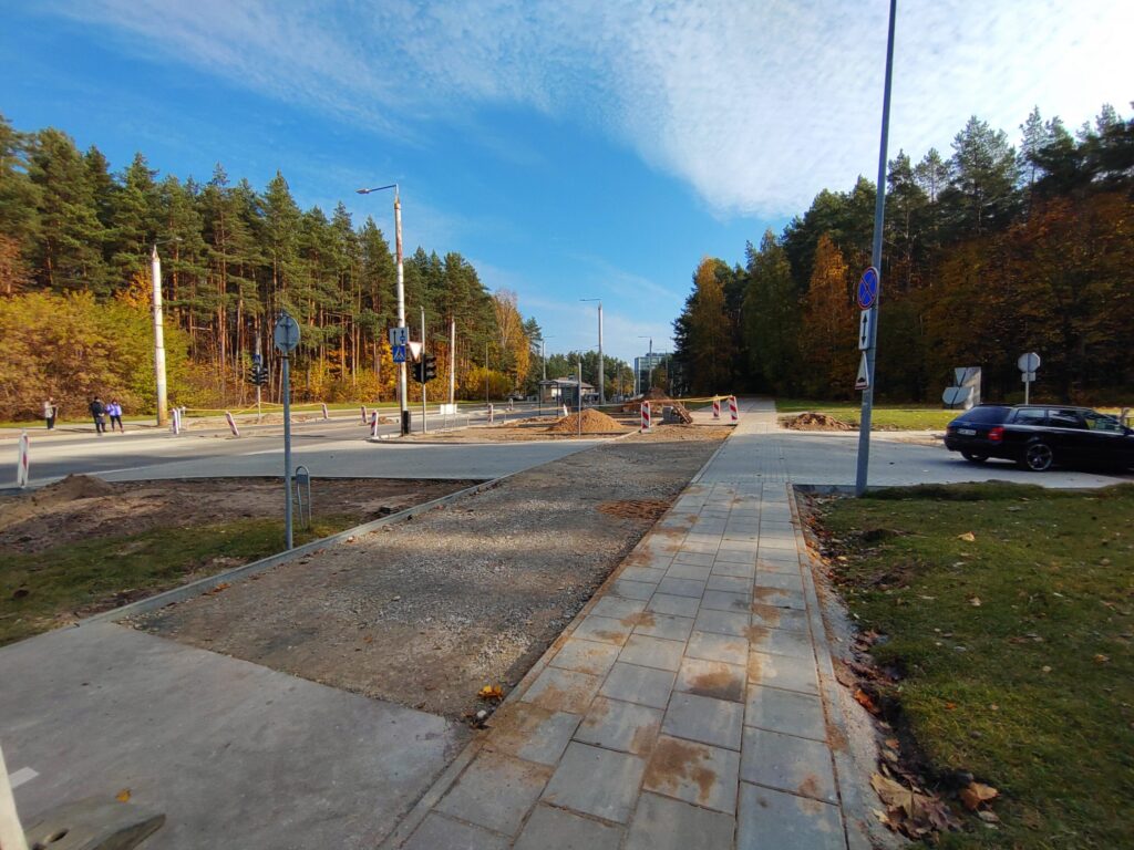 Saulėtekio al. pertvarkymas (Saulėtekio al.) - Street - construction photos