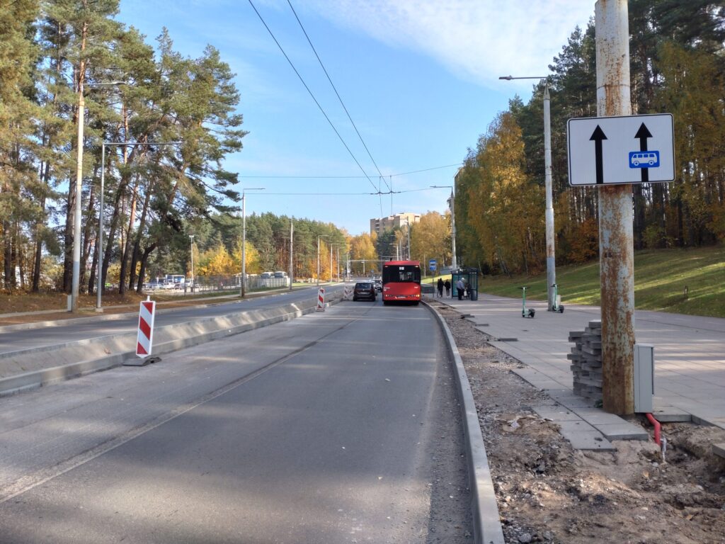 Saulėtekio al. pertvarkymas (Saulėtekio al.) - Street - construction photos