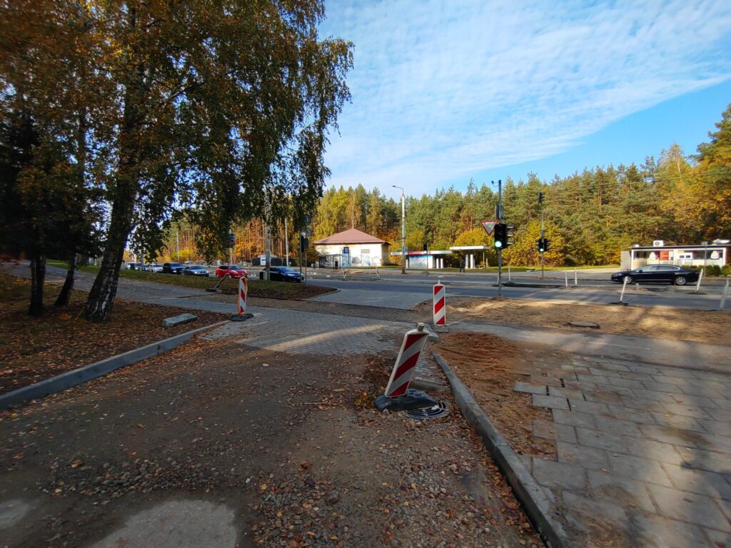 Saulėtekio al. pertvarkymas (Saulėtekio al.) - Street - construction photos