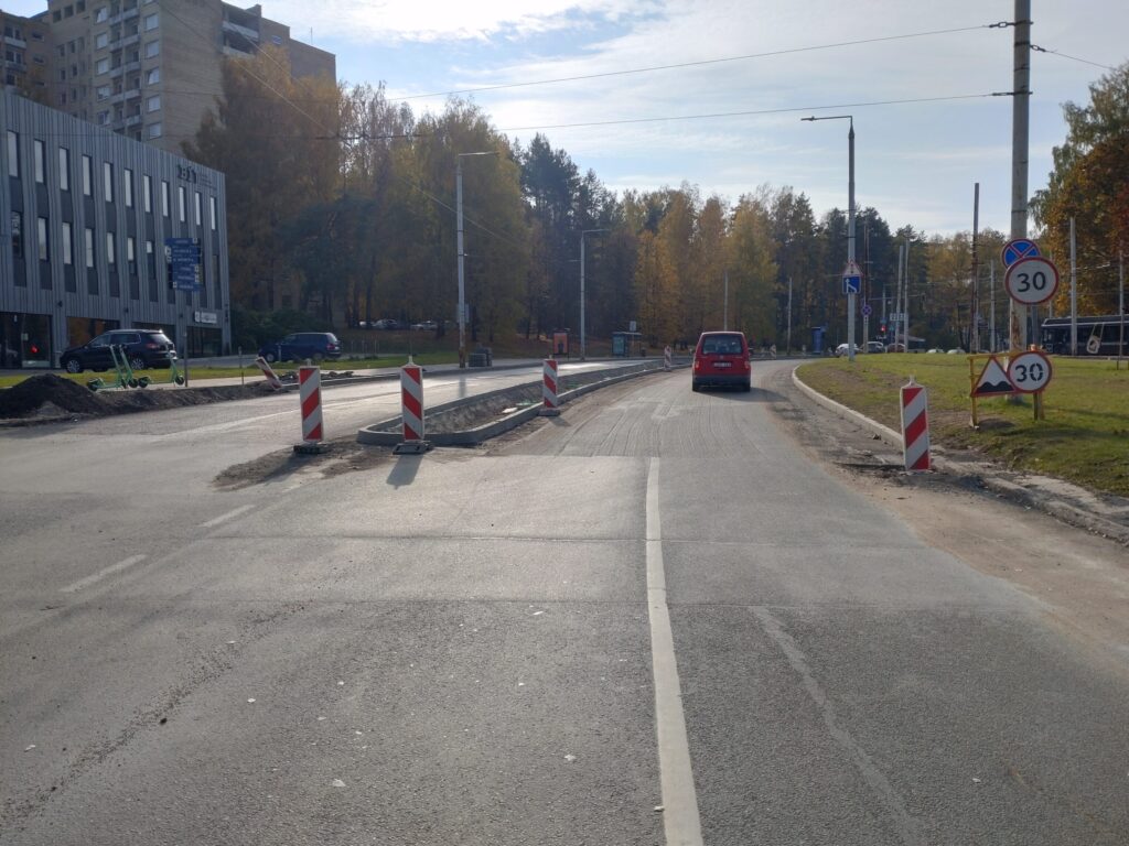 Saulėtekio al. pertvarkymas (Saulėtekio al.) - Street - construction photos
