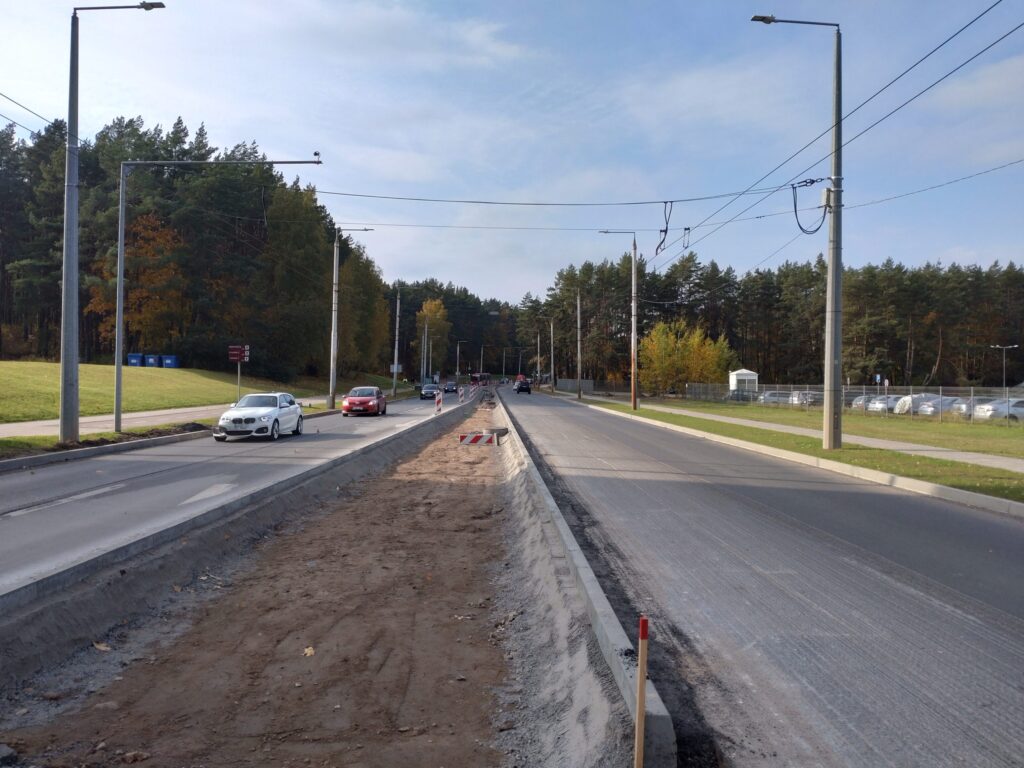 Saulėtekio al. pertvarkymas (Saulėtekio al.) - Street - construction photos
